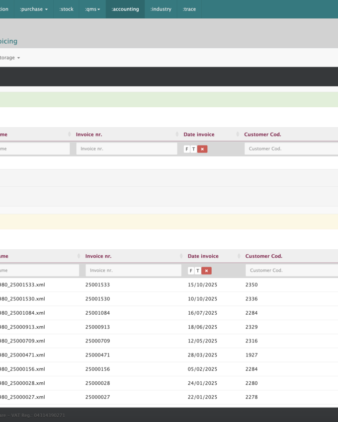 Datenaustausch mit externen Buchhaltungssystemen
