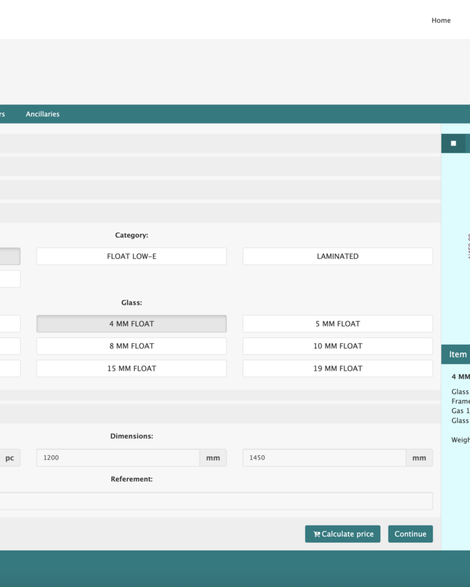 Geführte Produktkonfiguration